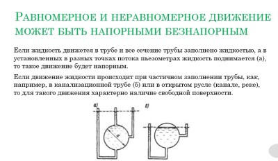Гидравлика СамГТУ Презентация Движение жидкости